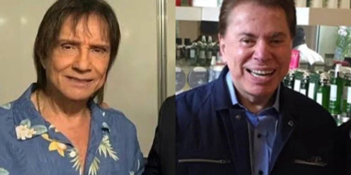 Silvio Santos e Roberto Carlos - Foto: Reprodução