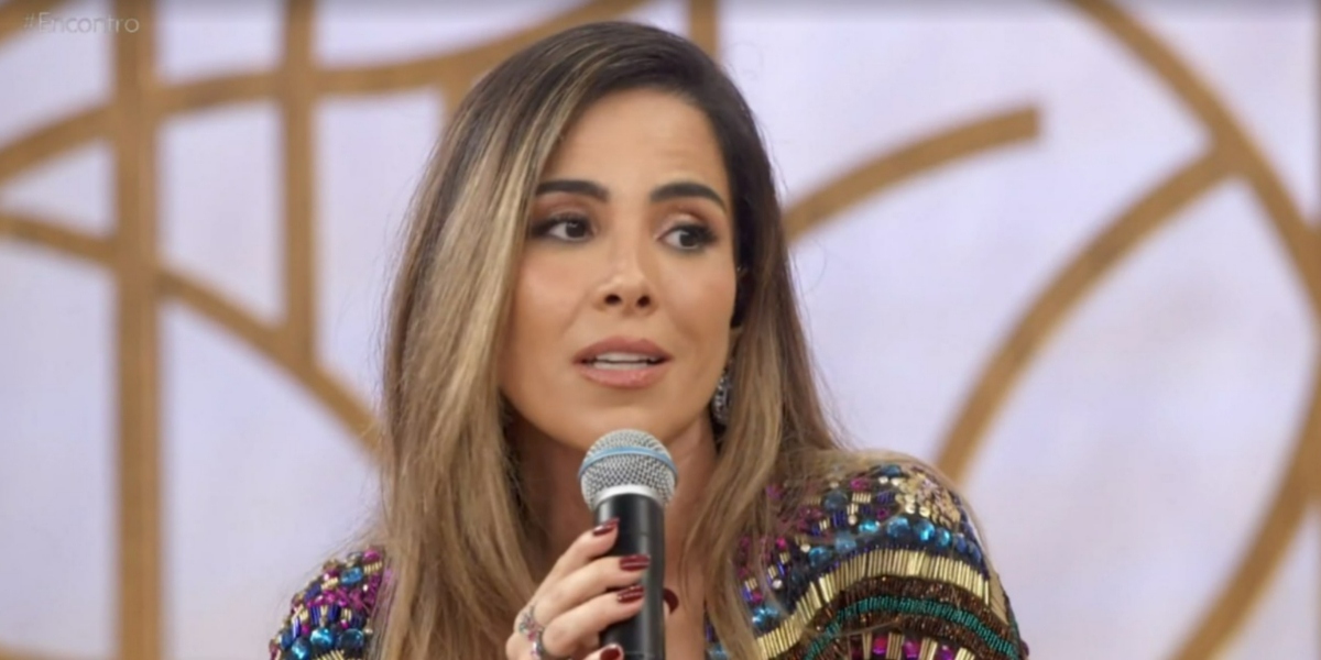 Wanessa Camargo no "Encontro" (Foto: Reprodução/TV Globo)