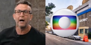 Neto explode, ao vivo, e joga verdades da Globo  deixando a todos chocados (Foto Reprodução/Montagem/Tv Foco)