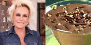 Ana Maria Braga ensina a fazer um estrogonofe de chocolate super simples de fazer (Foto Reprodução/Montagem/Tv Foco)