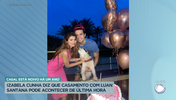Izabela Cunha ainda afirmou que ela e Luan Santana podem se casar a qualquer momento (Foto Reprodução/PlayPlus)