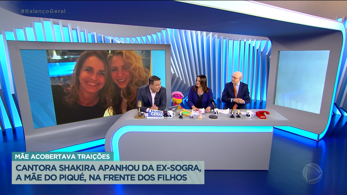 Fabíola Reipert entregou barraco envolvendo Shakira e a ex-sogra da cantora (Foto Reprodução/PlayPlus)