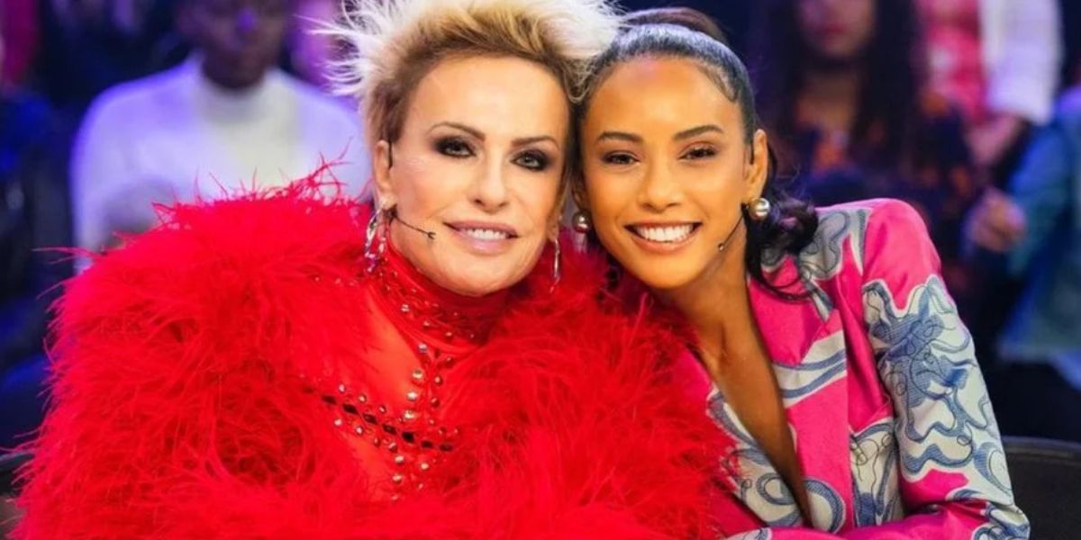 Ana Maria Braga e Taís Araújo - Foto Reprodução TVGlobo