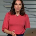 Ana Paula Araújo no Bom Dia Brasil (Foto: Reprodução / Globo)