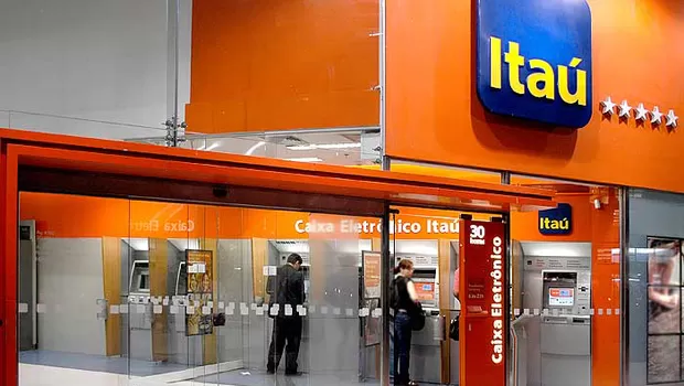 Banco Itaú fachada logo marca - Foto Reprodução Internet