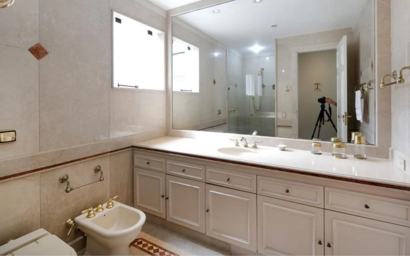 Banheiro luxuoso da mansão de Susana Vieira em Por Amor - Foto Reprodução Internet
