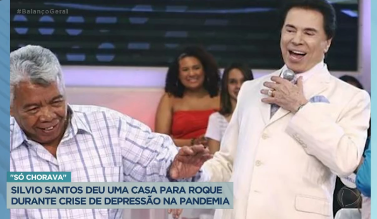 Roque, braço direito do Silvio Santos, entrou em depressão profunda após perder o filho (Foto Reprodução/Twitter)