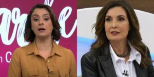 Catia Fonseca no Melhor da Tarde Fátima Bernardes - Foto Montagem TVFoco