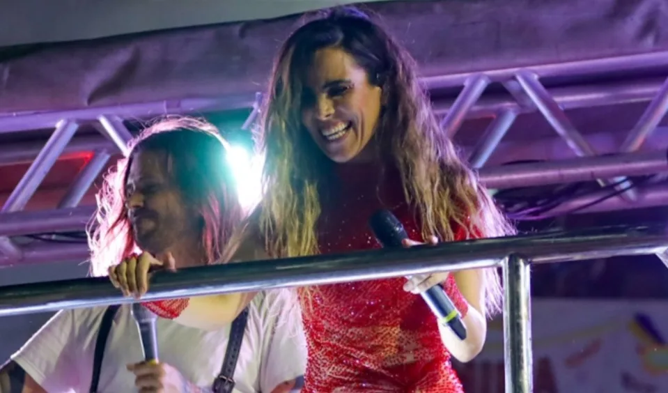 Dado Dolabella e Wanessa Camargo no Carnaval de Salvador - Foto AgNews