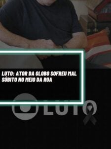 Este é o ator da Globo que sofreu mal súbito no meio da rua e acabou falecendo (Foto - Montagem TV Foco).