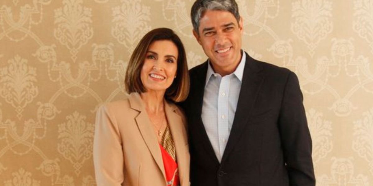 Nova relação de amizade de Fátima Bernardes e William Bonner (Foto: AgNews)