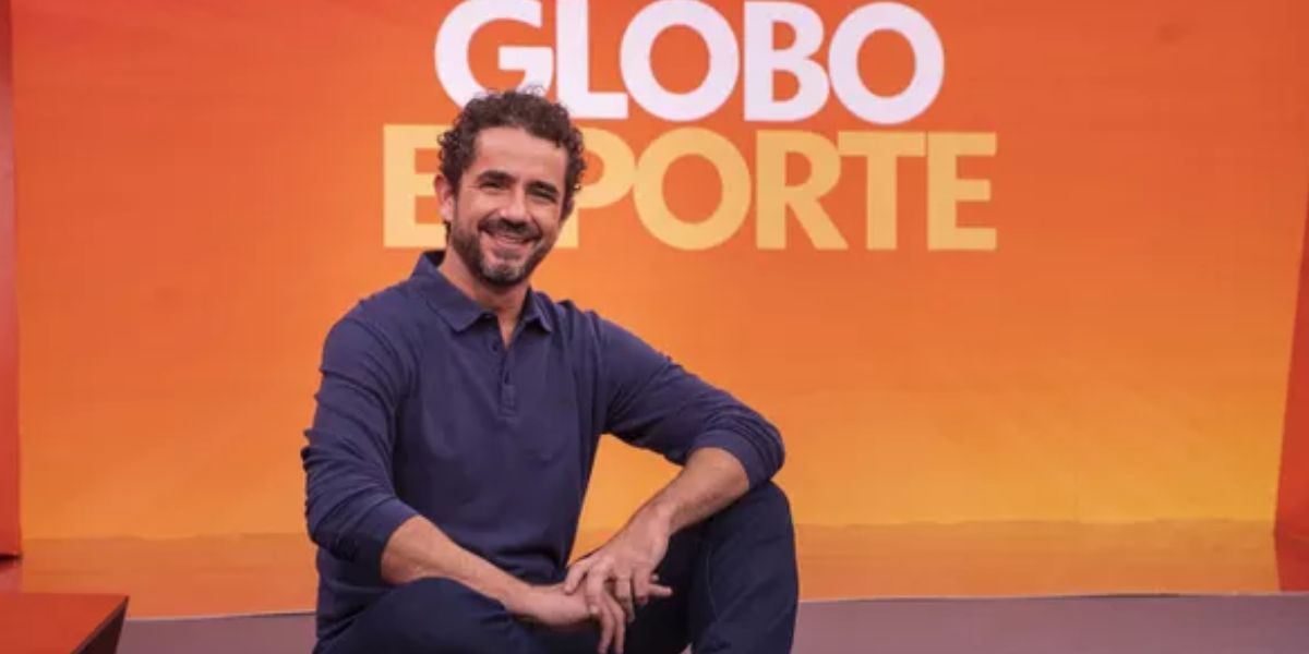 Felipe Andreoli no Globo Esporte - Foto Reprodução TVGlobo