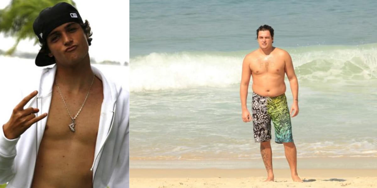 O antes e o depois do dono do hit 'Musa do Verão' (Reprodução: Montagem TV Foco)