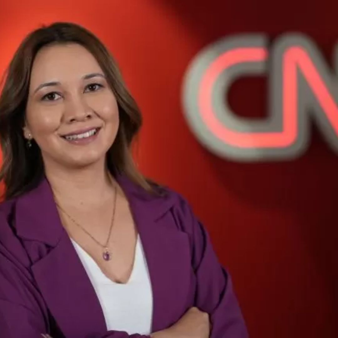 Gabriela Araújo foi contratada pela CNN. A apresentadora era da Globo (Reprodução - CNN)