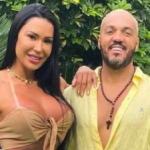 O cantor Belo e sua esposa, Gracyanne Barbosa - Foto Reprodução Internet