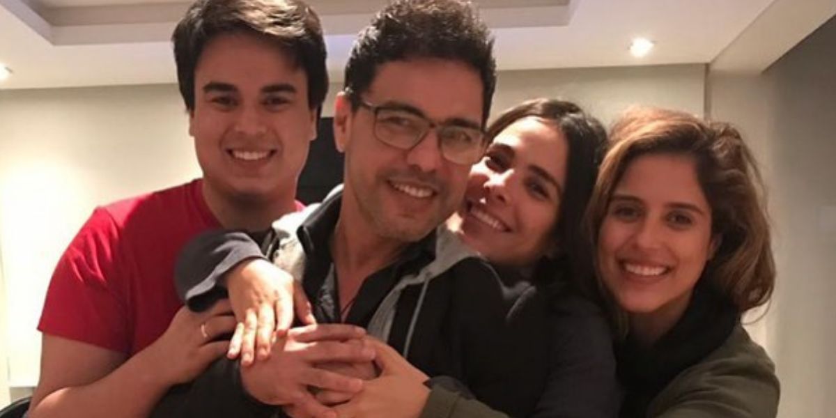 Igor Camargo, Zezé Di Camargo, Wanessa e Camilla (Foto: Reprodução / Instagram)