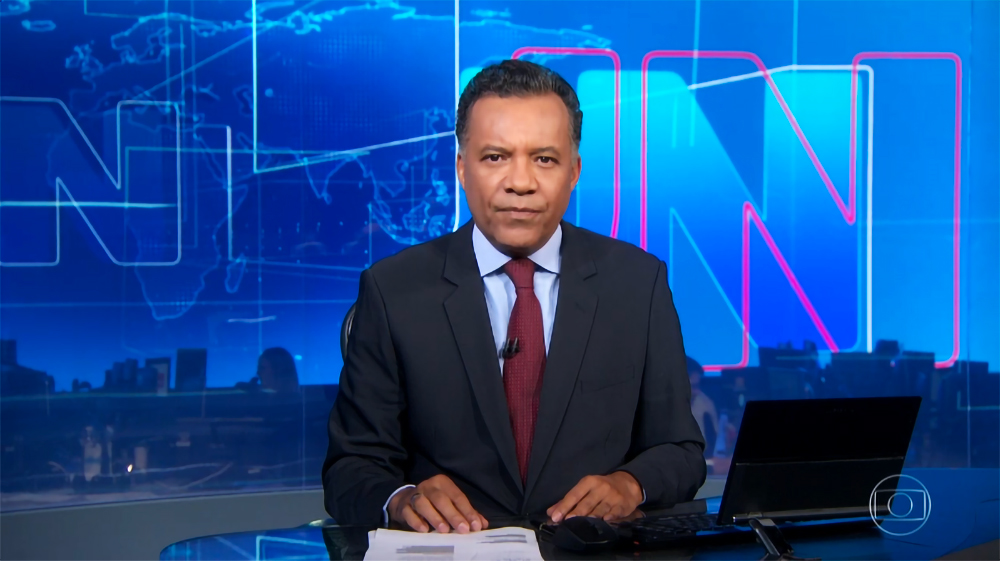 Jornalista Heraldo Pereira - Foto Reprodução Globo