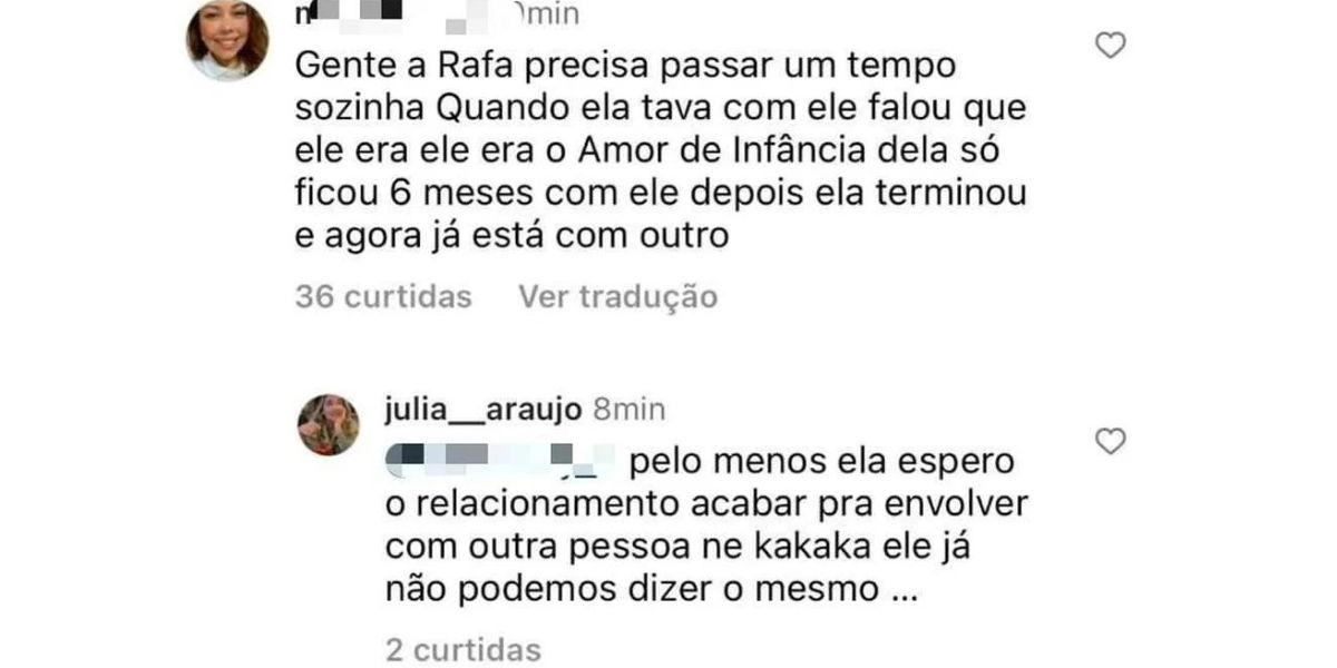 Julia Araujo fala sobre traição de José Loreto (Foto: Instagram)