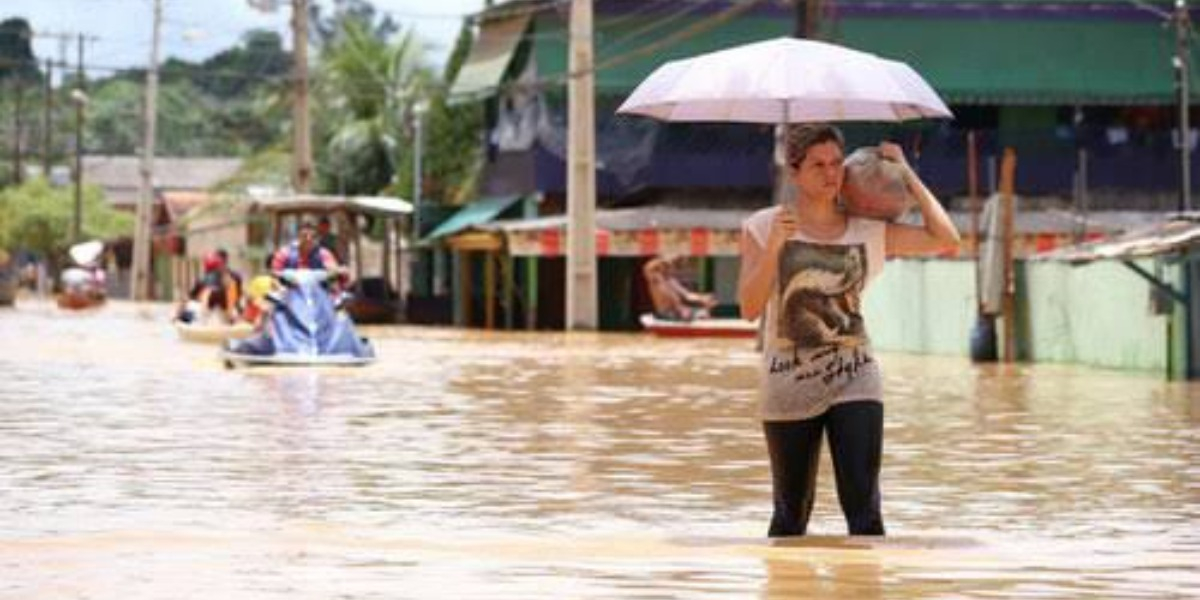 Governo libera medidas assistenciais para vítimas de enchente (Foto:Reprodução/Brasil 61)