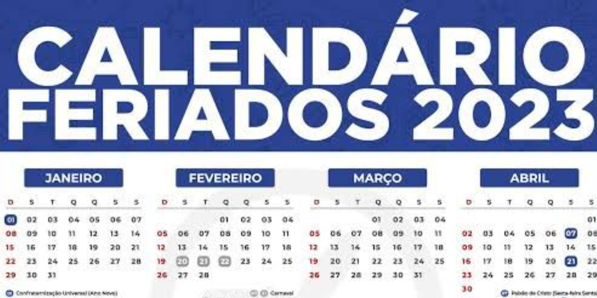 Calendário de Feriados (Foto:Reprodução/Melhores Destinos)