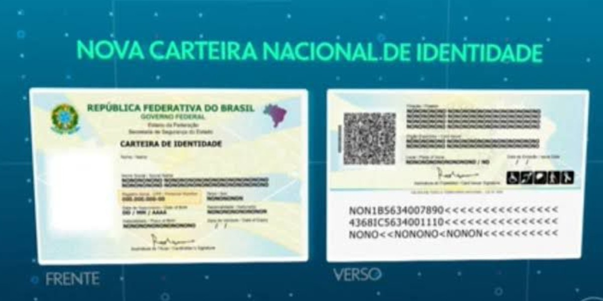 Nova Carteira de Identidade Nacional (Foto:Reprodução/Globo)