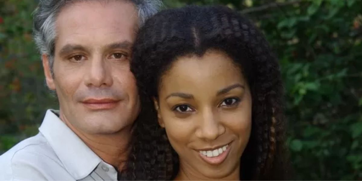 Nuno Melo e Adriana Lessa na novela 'Senhora do Destino' - Foto Reprodução Globo