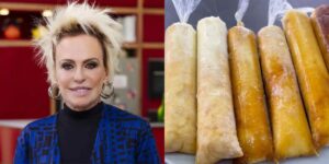 Receita de geladinho de pudim da Ana Maria Braga - Foto Montagem TV Foco