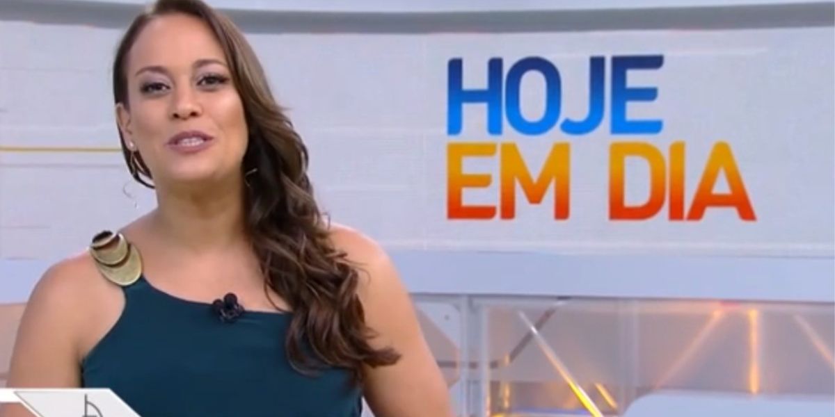 Renata Alves no programa Hoje em Dia - Foto Reprodução RecordTV