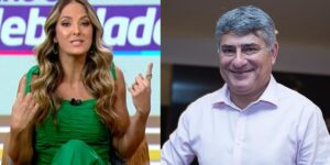 Imagem do post Ticiane Pinheiro paralisa ‘Hoje em Dia’ e anuncia Cléber Machado na Record, após demissão da Globo: “Hoje”