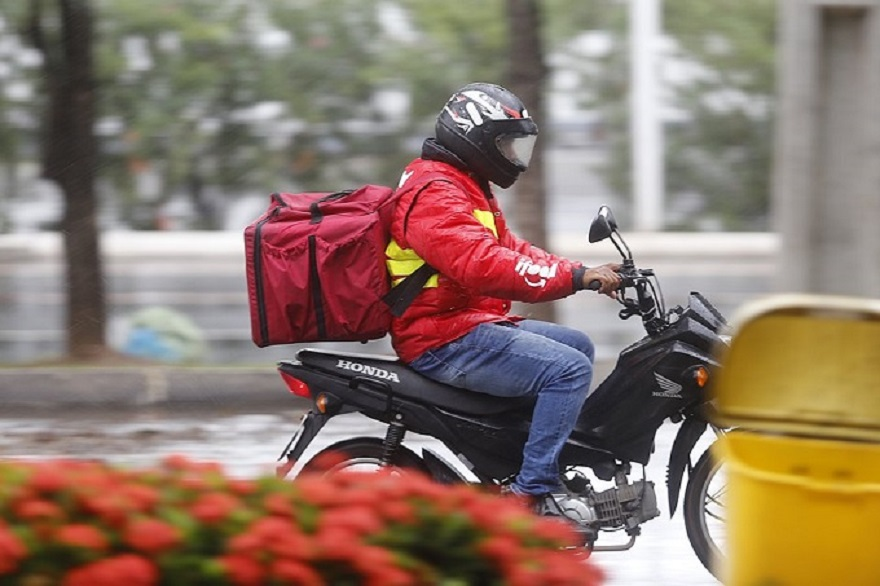 Motorista do IFood (Foto: Reprodução/ Internet)