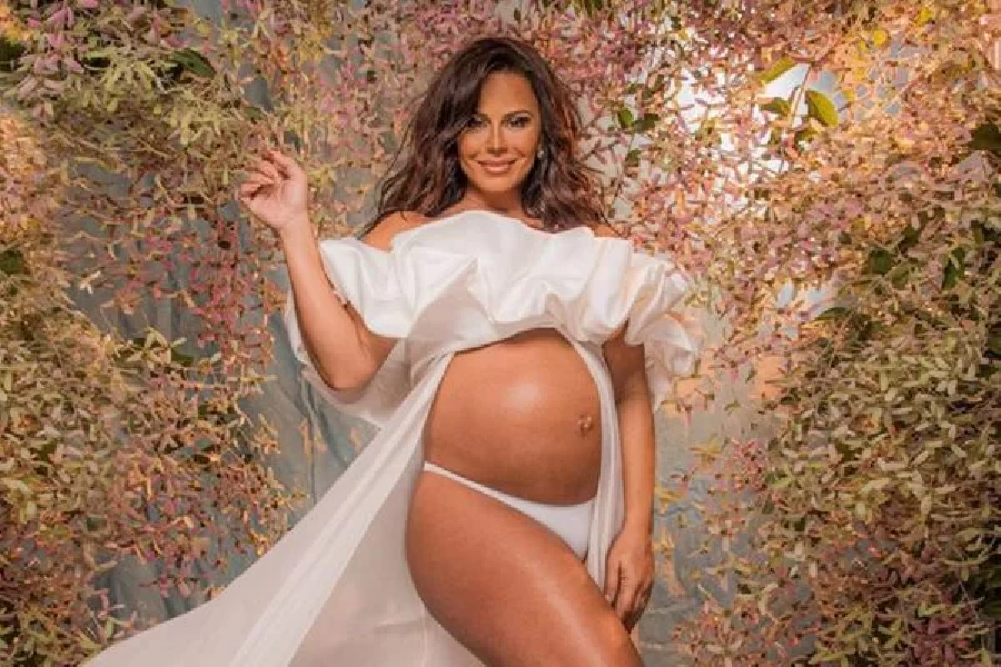 Viviane Araújo grávida, em 2022 (Foto: Reprodução/ Instagram)