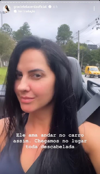 Stories de Graciele Lacerda (Foto: Reprodução/ Instagram)