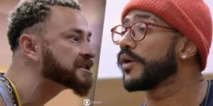 Fred Desimpedidos e Ricardo Camargo no BBB23 (Foto: Reprodução / Globoplay)