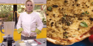 Ana Maria Braga preparou receita de pizza de panela de pressão (Foto: Reprodução)