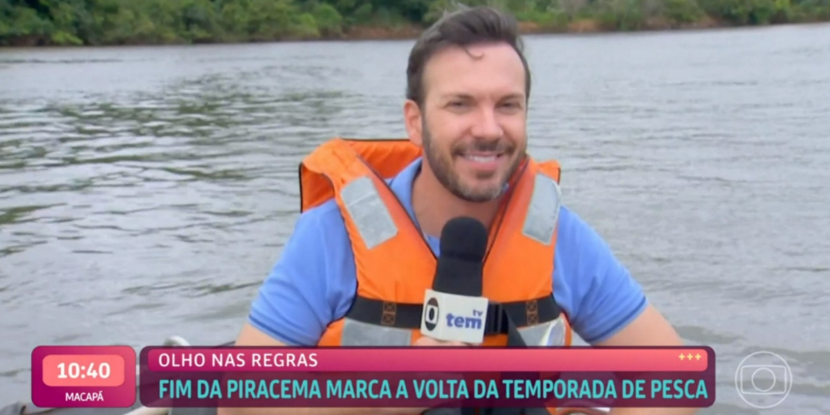 André Modesto mandou recado a Ana Mais Braga (Foto: Reprodução/TV Globo)