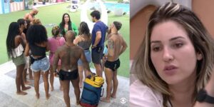 Dania Mendez entrou no BBB23 e Amanda ficou com ciúmes (Foto: Reprodução / Globoplay)