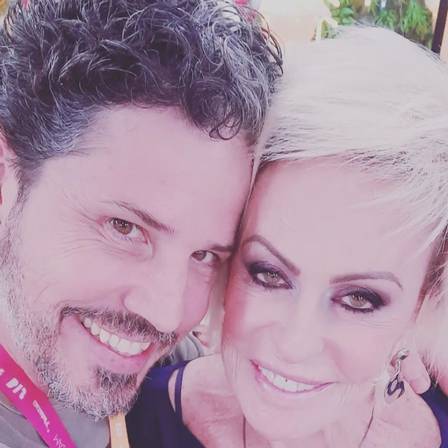 Fabio Caniatto e Ana Maria, em imagem publicada no instagram (Reprodução - Instagram)