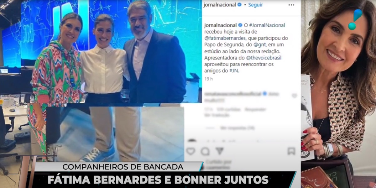 William Bonner, Fátima Bernardes, TV Fama