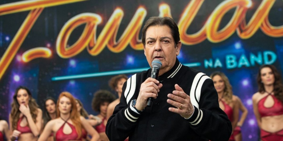 Faustão estreou temporada de 2023 (Foto: Divulgação/Band)