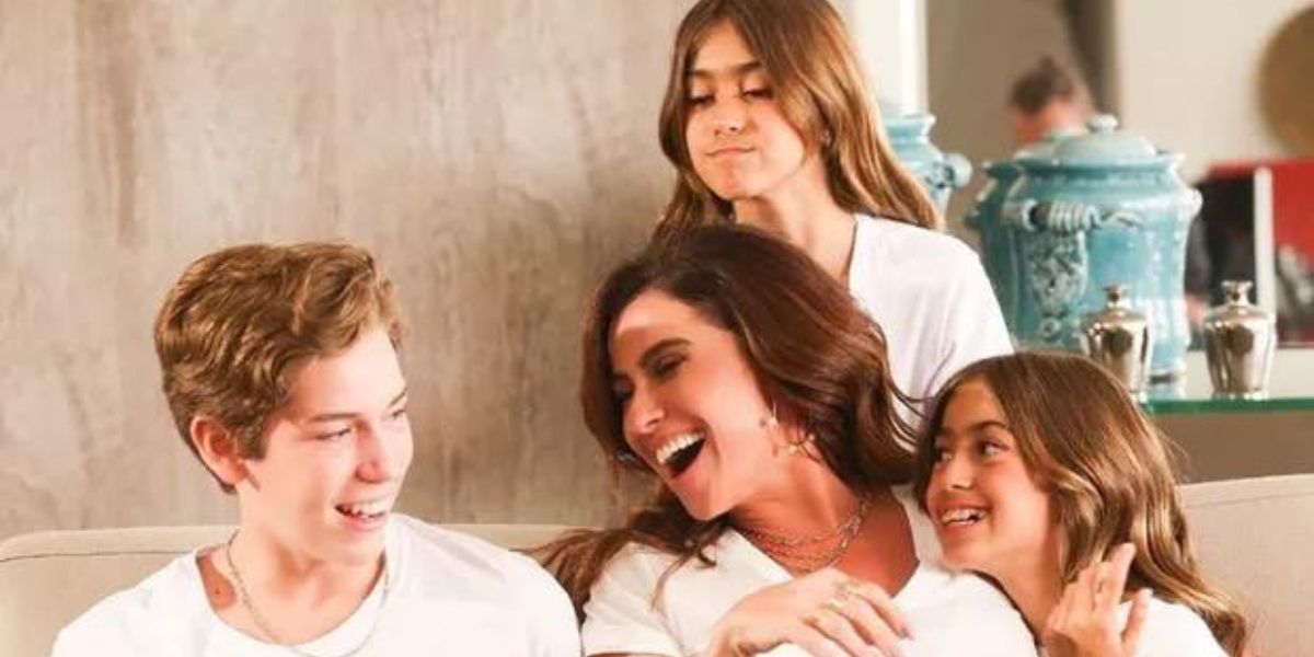 Filhos de Giovanna Antonelli encantam fãs. Foto: Reprodução/Instagram