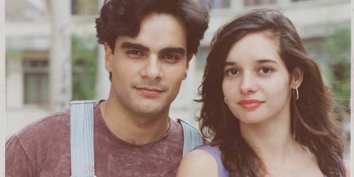 Guilherme de Pádua e Daniella Perez na novela 