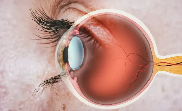 Segundo pesquisas, a descoberta de doenças neurológicas, como Alzheimer, podem ser facilmente diagnosticadas pelos olhos (Foto Reprodução/Mundo Educação)