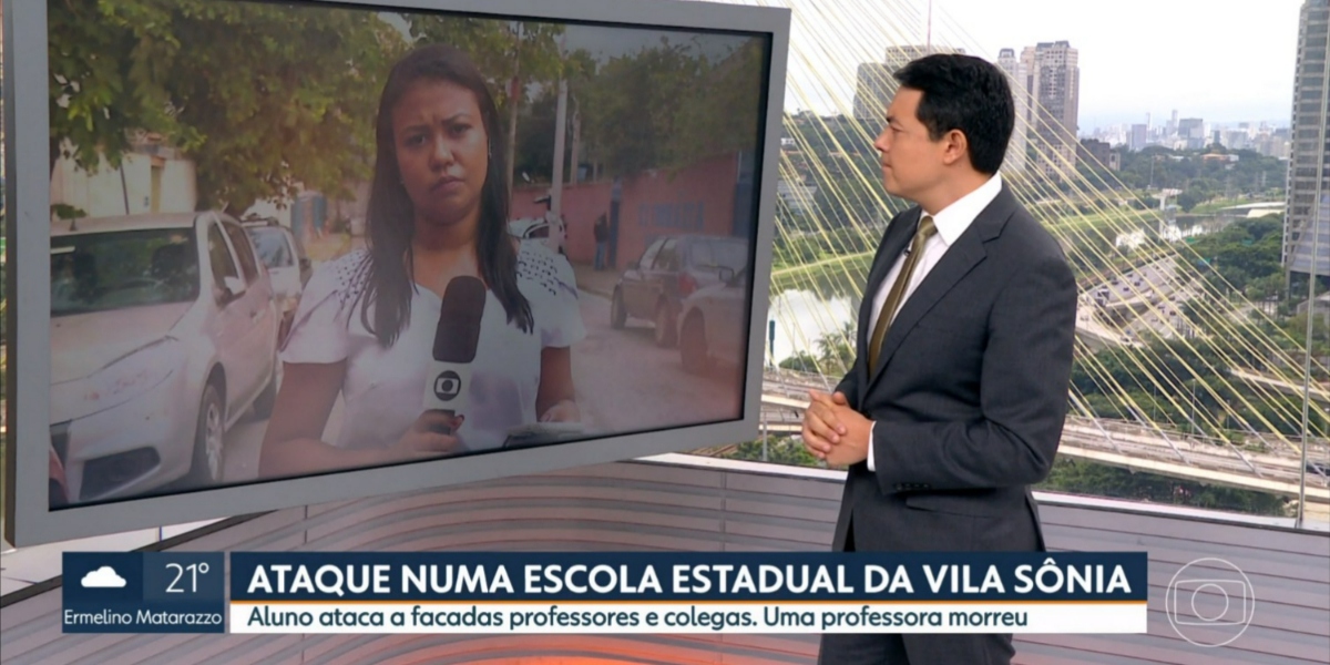 Repórter Indianara Campos deu detalhes no "SP1" (Foto: Reprodução/TV Globo)