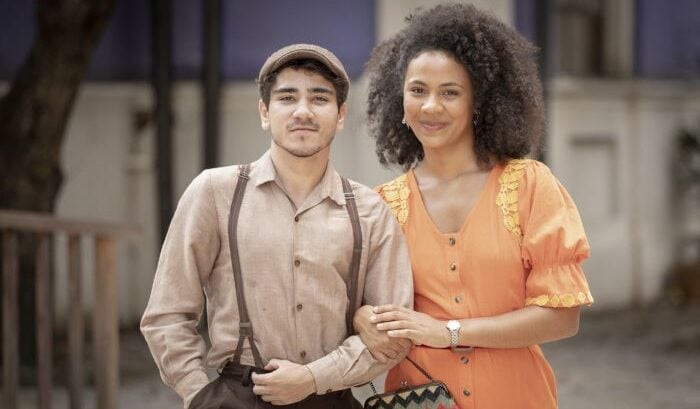 Justino (João Fernandes) em Amor Perfeito. (Foto: Reprodução / TV Globo)