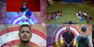 BBB23 - Brothers perdem a linha com 'água da discórdia' (Foto: Reprodução / Globo / Montagem TV Foco)