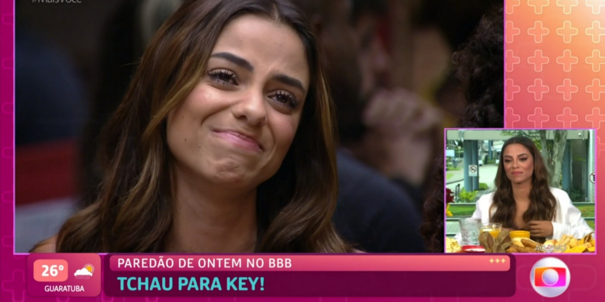 Key relembrou trajetória no "BBB 23" (Foto: Reprodução/TV Globo)