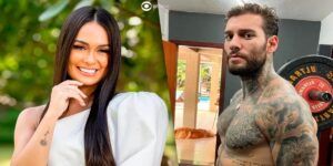 BBB23 - Larissa descobre que Lucas Lucco ficou magoado com 'toco' e manda recado: 