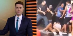 Luiz Bacci divulgou vídeo de invasão ao palco de artista (Foto: Reprodução)