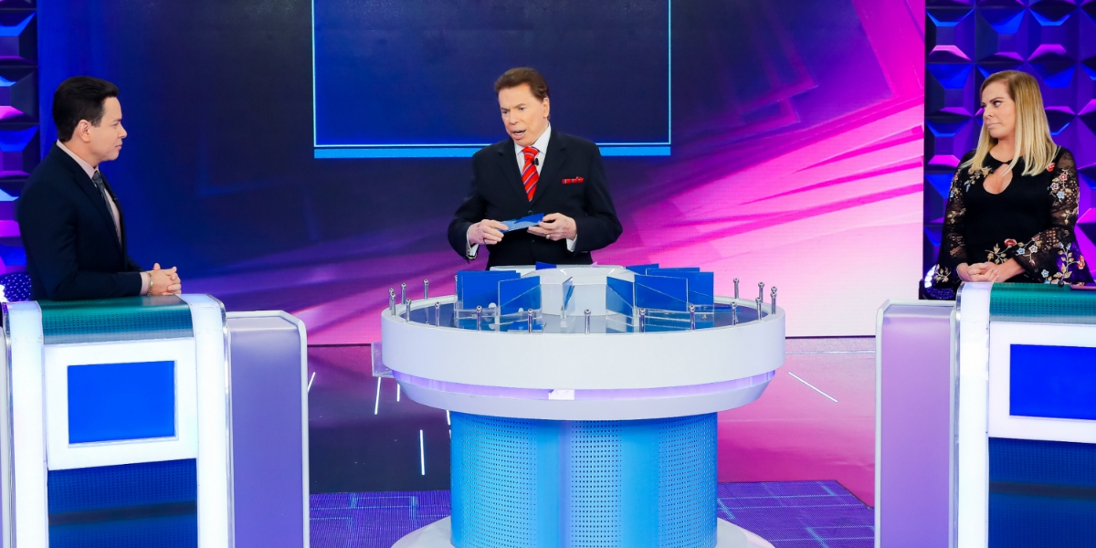 Marcão do Povo e Christina Rocha são queridinhos de Silvio Santos (Foto: Lourival Ribeiro/SBT)