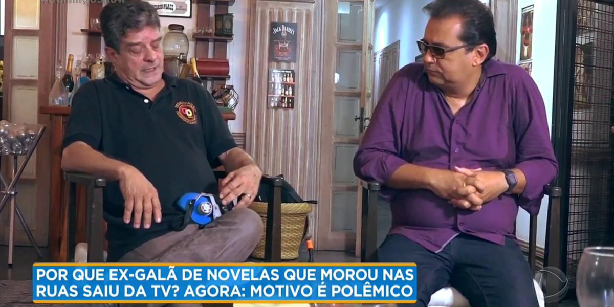 Ex-ator da Globo falou com vive hoje - Foto: Reprodução/Record